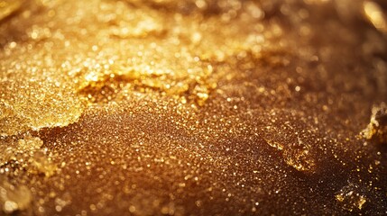Golden glitter texture background sparkling shimmering luxury design festive abstract gold shimmer