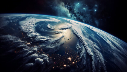 Earth seen from space