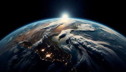 Earth seen from space