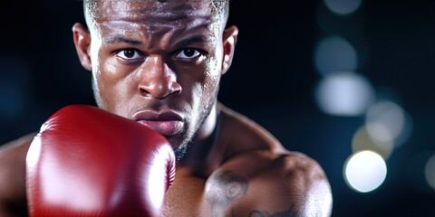 action photo of boxer throwing knockout uppercut