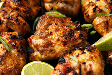 Baked Jerk Chicken with Lime and Spices