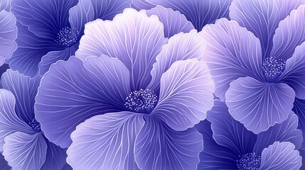 Soothing Blue and White Cauliflower and Floral Composition