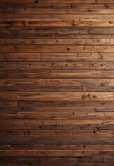 Fototapeta premium Rustic reclaimed wood wall texture Warm brown tones, knots, grain visible , wood texture, wall, wood grain