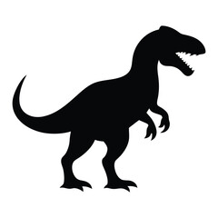 Tyrannosaurus Rex Dinosaur Silhouette