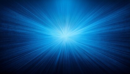 Fototapeta premium light blue ray dark blue background grainy gradient noise texture banner design