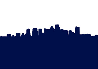 city skyline silhouette