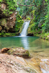 waterfall cascada agua landscape paisaje natural trekking