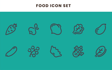 Food and Fruit Icon, Healthy Eating Logo, Nutrition Symbol Design, Organic Food Icon, Fresh Fruit Emblem, Wellness and Diet Logo, Natural Food Branding Icon, Health and Nutrition Symbol, 
