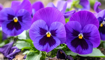 ガーデニング　パンジー・ビオラの花苗