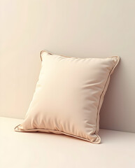 Textured Pillow in Neutral Pastel Shades