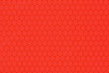red honeycomb pattern fabric texture