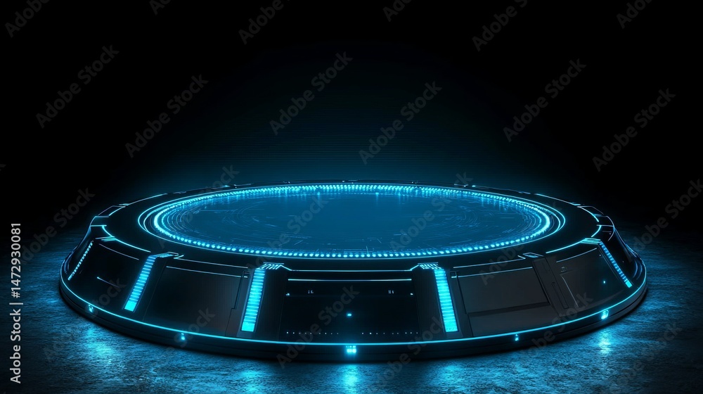Poster the design in question is digital and abstract, characterized by its use of concentric circles and g