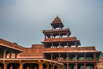 Panch Mahal day trip excursion in Fatehpur Sikri Uttar Pradesh India