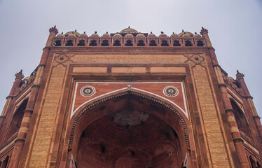 Buland Darwaza at Fatehpur Sikri was made by Mughal emperor Akbar and is a top tourist attraction...