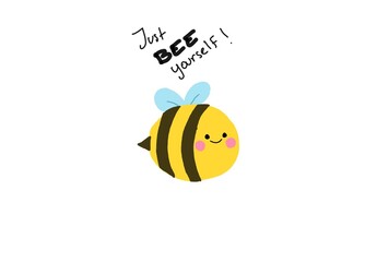 Obraz premium Just bee yourself
