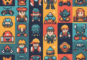 Pixel style Aesthetic Graphic Design for T shirt Street Wear and Urban Style