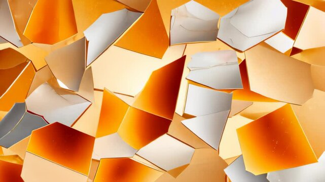 Broken Eggshell Fragments: A close-up captures a mosaic of fractured eggshell fragments, showcasing a range of textures and hues in a display of deconstructed and discarded elements.