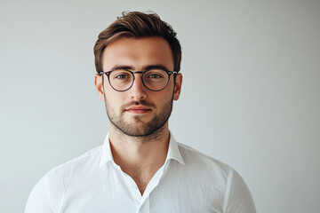 Obraz premium Man portrait in formal outfit
