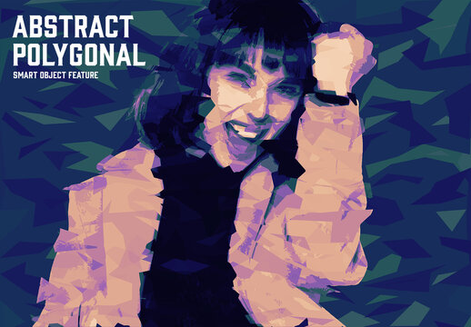 Abstract Polygonal Effect