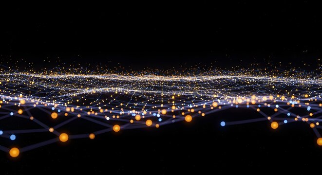 Interconnected Data Visualization Illuminating the Power of Network Topologies and the Flow of Information Across Systems