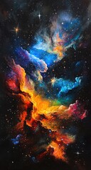 Cosmic Nebula Explosion