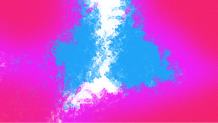 Paint an abstract background texture using bright colors with a contrasting color palette.