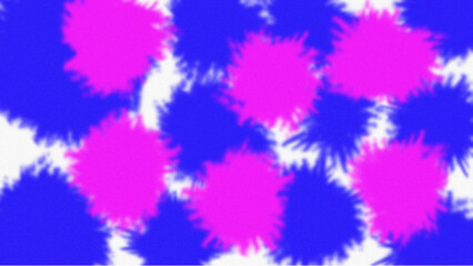 Paint an abstract background texture using bright colors with a contrasting color palette.