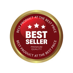 Best seller label. Suitable for business purpose