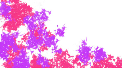 Paint an abstract background texture using bright colors with a contrasting color palette.