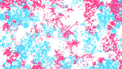 Paint an abstract background texture using bright colors with a contrasting color palette.