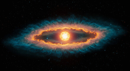 Fototapeta premium Cosmic Eye Nebula