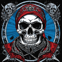 skull vector art for design needs