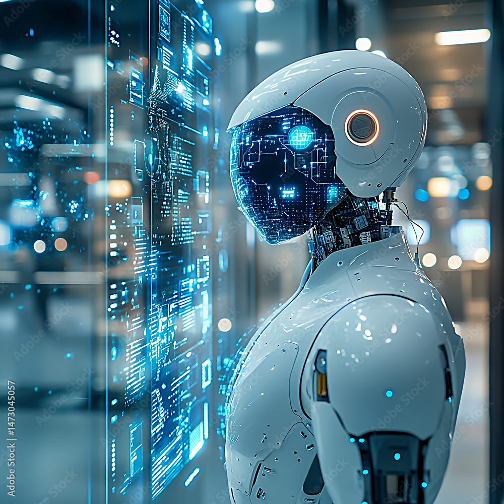 Poster a futuristic banking system secured by ai-driven multi-factor authentication