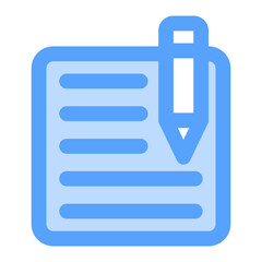 contract blue icon