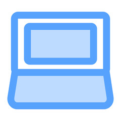 Laptop blue icon