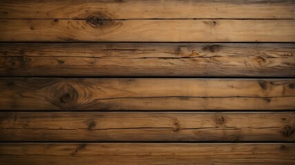 Obraz premium Rustic Wood Planks Background Texture in Brown and Tan