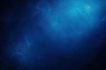 Fototapeta premium Deep blue underwater scene with light filtering through water creating a serene and mysterious atmosphere