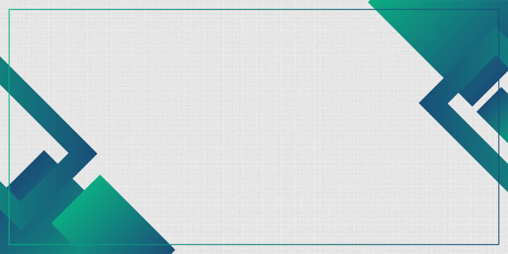 Green and gold geometric effect achievement certificate template.Award diploma design blank. Vector Illustration