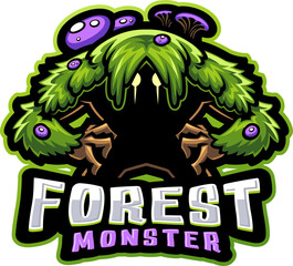 Forest monster mascot