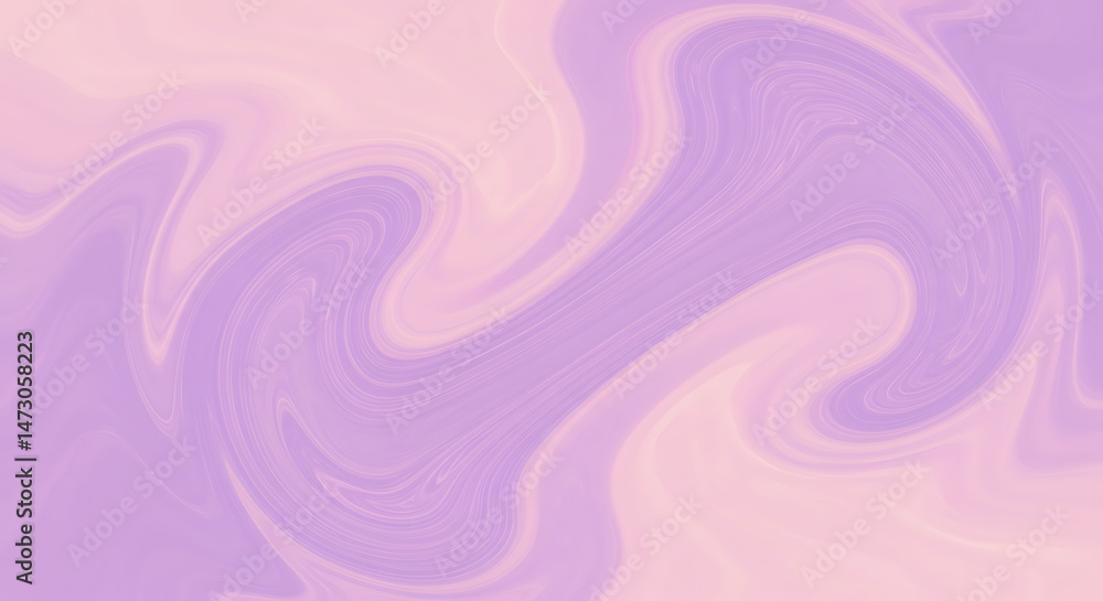 Poster dreamy swirl of pastel colors intertwining, creating a soft and fluid abstract design perfect for ba