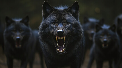 Enigmatic Gaze The Leader Dominance