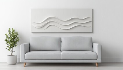 Modern Minimalist Living Room (1)