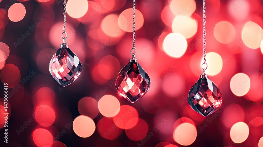 Aufkleber a mesmerizing close-up of sparkling golden lights intertwined with dark strands. creating a festive 