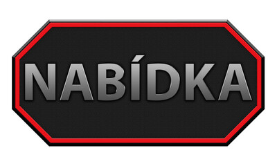 Czech - Offer Sticker Design – Discount Promotion