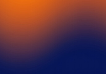 Obraz premium Blurry blue and orange background.