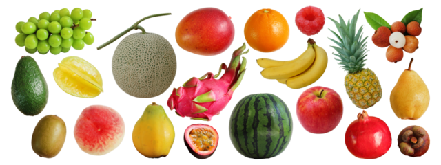 フルーツのコレクション