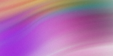 Fototapeta premium Vibrant colorful blurred gradient abstract background with textured grain for creative designs