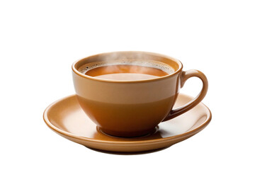 Obraz premium cup of coffee isolated on white