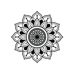 abstract floral ornament