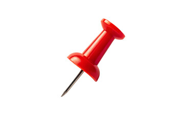 push pin isolated on white